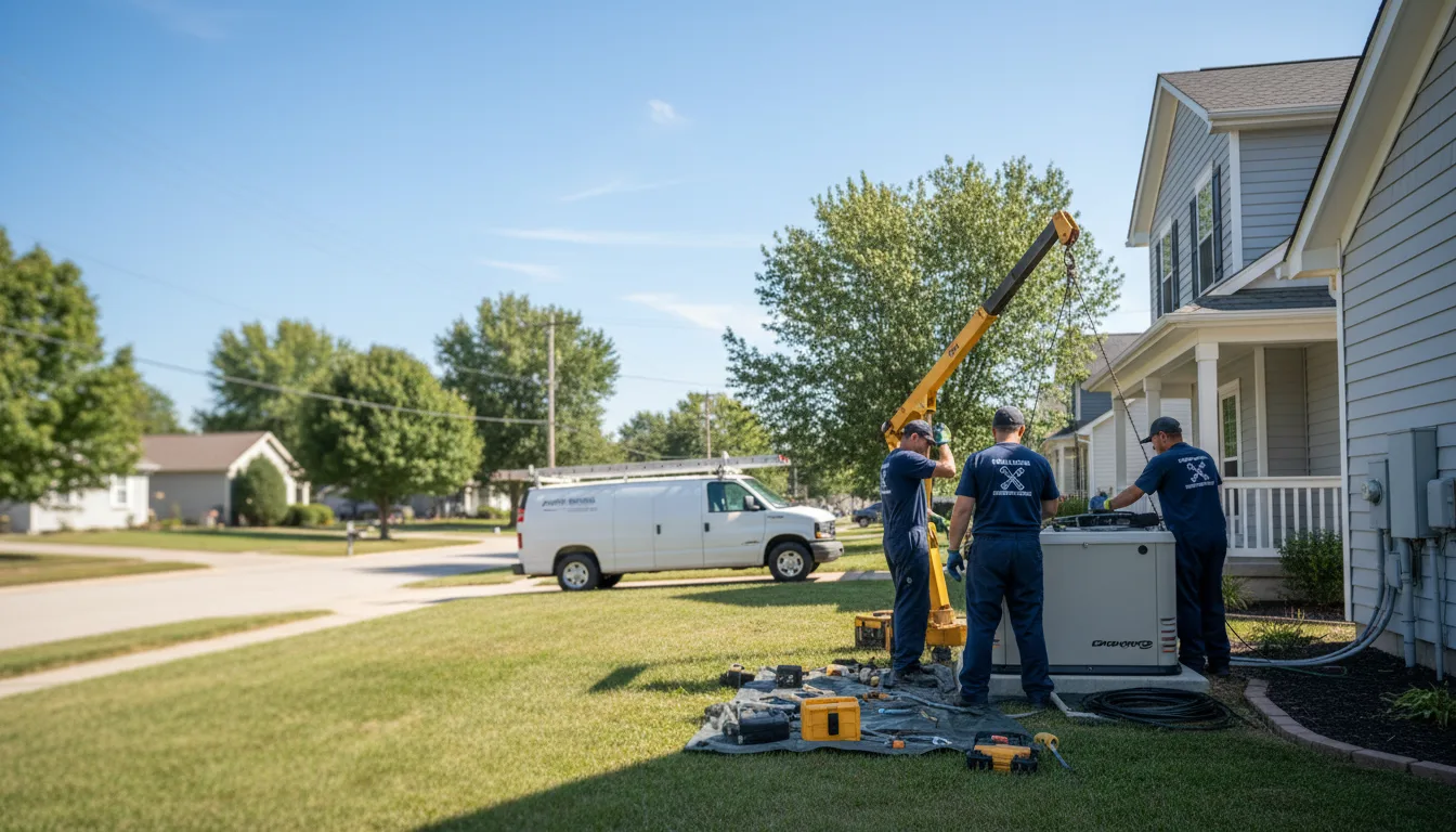 Generator Installation in Corsicana, TX near me